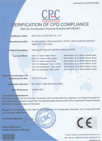 CE Certificate -275