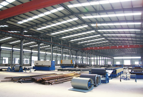 Steel structure workshop